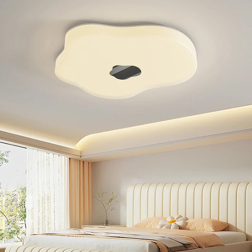 Modern minimalist LED ceiling light for decorative interior lighting - vue 5 sur 9