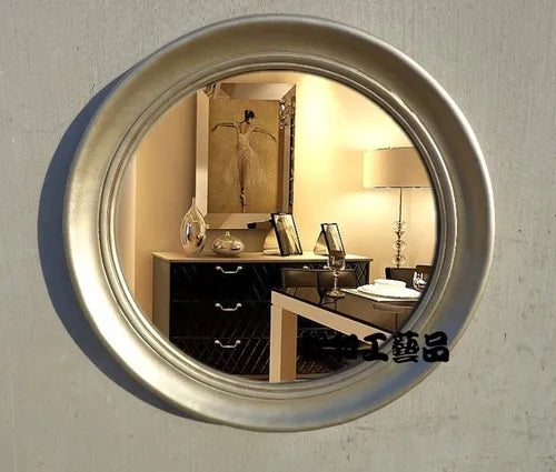 vintage aesthetic round decorative mirrors for home