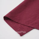 Serviette de table coton lavé lot six réutilisable