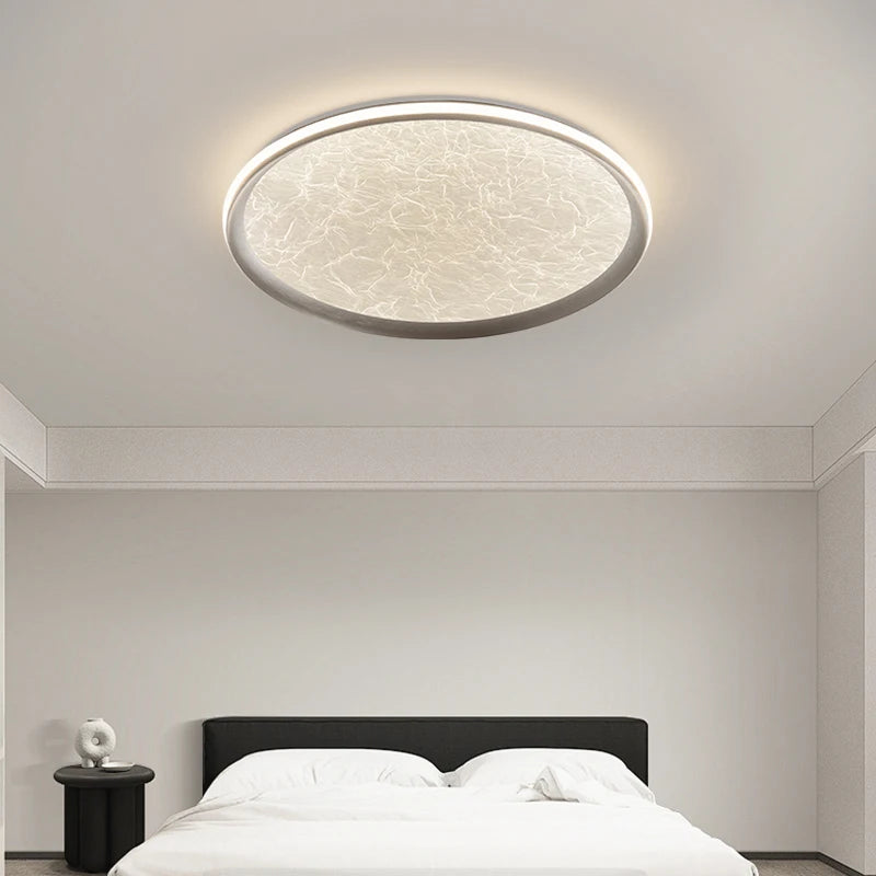 plafonnier moderne minimaliste en cristal design haut de gamme 2024 - vue 5 sur 14