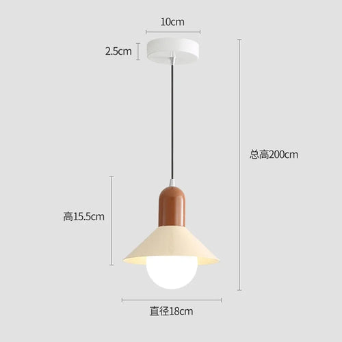 Minimalist pendant light for modern interior décor - vue 10 sur 10