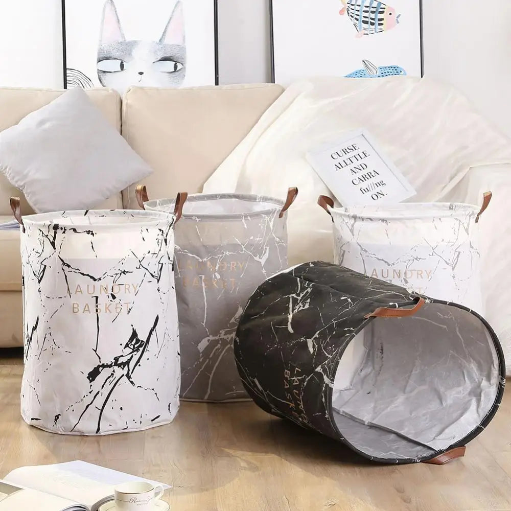 panier à linge pliable pour rangement jouets et vêtements - vue 5 sur 10