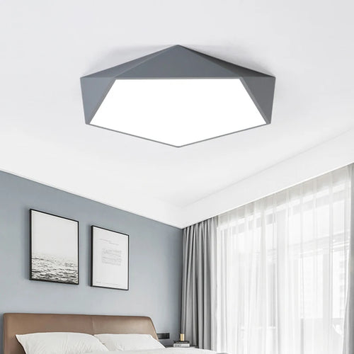 Modern minimalist nordic geometric LED lamp - vue 2 sur 30
