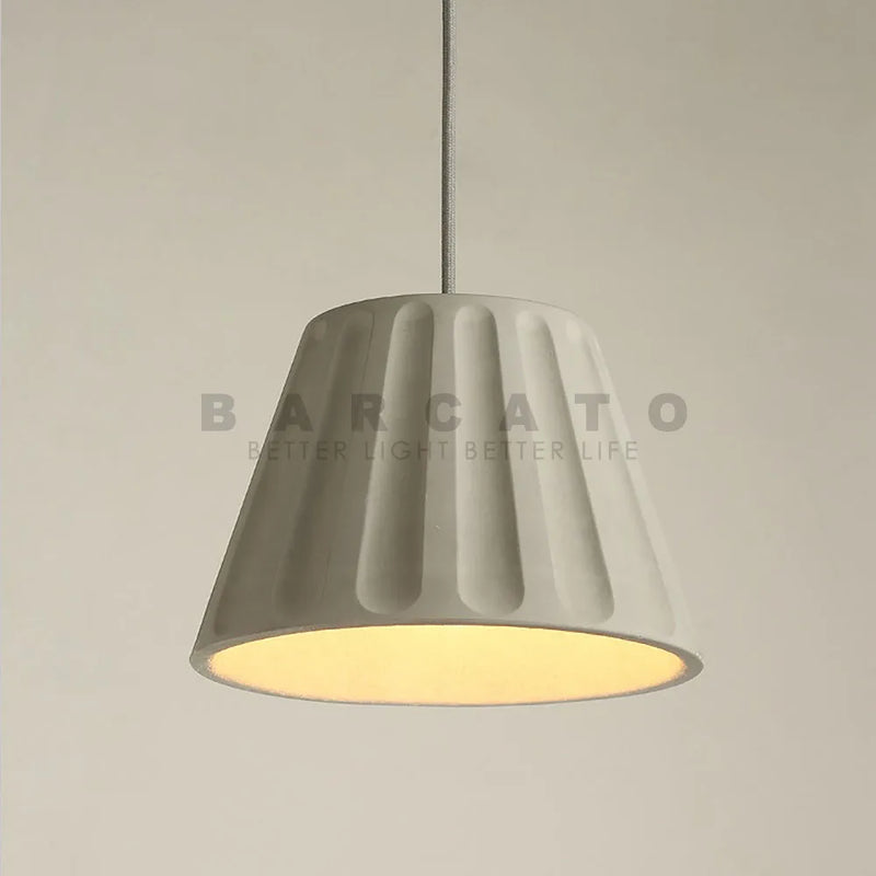 Design LED lustres en ciment suspension LED luminaires américain créatif Vintage lampe salle à manger Restaurant Luminaire