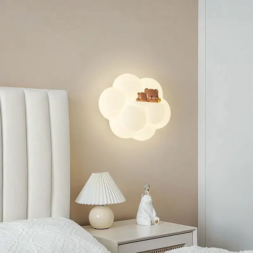 applique murale animaux pour chambre enfants bébé fille garçon - vue 4 sur 9