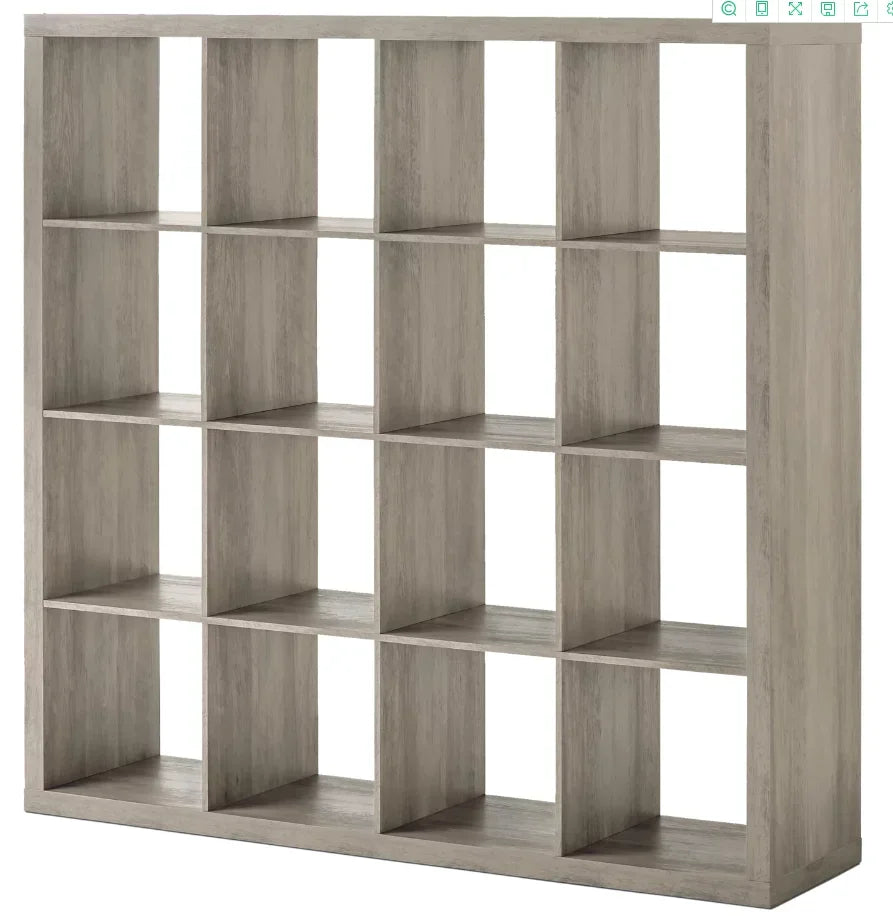 6/9/12/16-Cube Storage Organizer  Bookshelf, Bookcase Locker Living Room Furniture Home, Open Storage, Easy Assembly - vue 17 sur 22