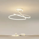 lustre moderne à leds pour décoration intérieure loft