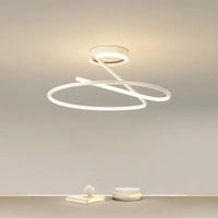 lustre moderne à leds pour décoration intérieure loft