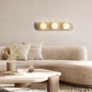 Applique murale led en marbre pierre naturelle et verre pour éclairage intérieur