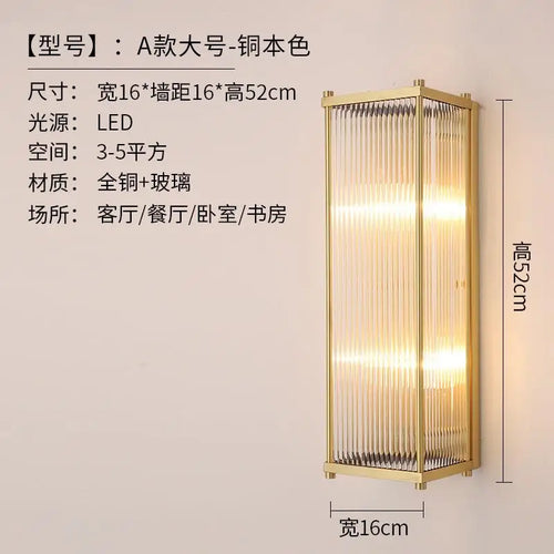 applique murale moderne en cristal doré argenté à led décorative