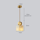 suspension imitation marbre idéale pour hôtels de luxe