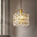 lustre romantique en art français avec lumière LED décorative
