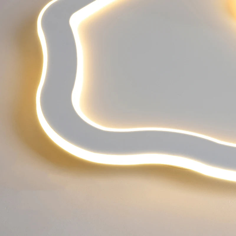 Modern nordic minimalist romantic creative LED ceiling light - vue 6 sur 16
