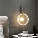 Minimalist nordic LED wall light for luxurious interiors