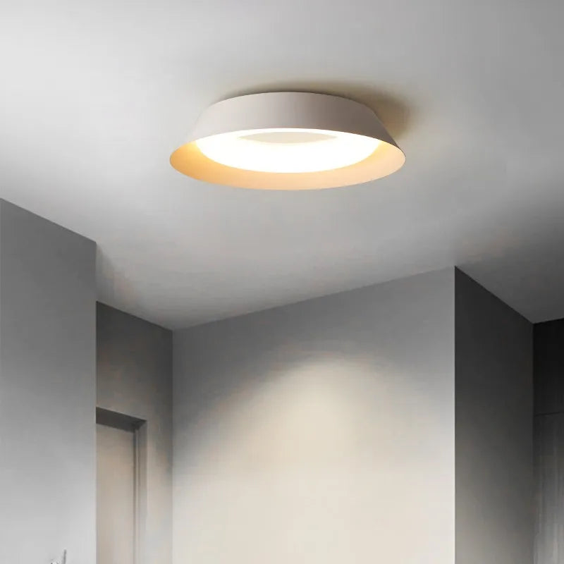 lustre led minimaliste moderne créatif bar rond suspension - vue 5 sur 10