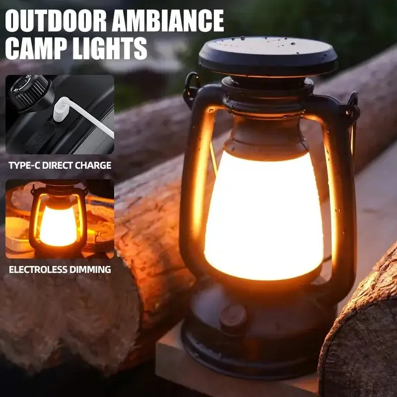 lampe de bureau rétro en forme de cheval décorative pour intérieur et extérieur
