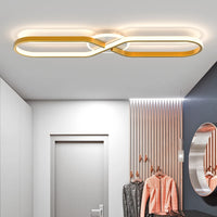 Modern nordic minimalist LED ceiling light for a creative atmosphere