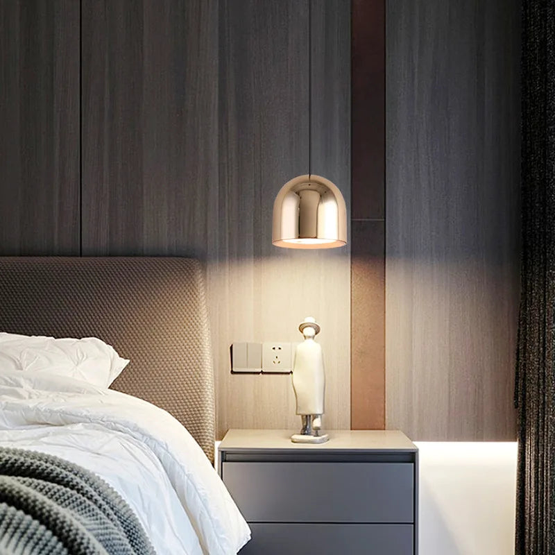 Lustre LED suspension moderne nordique intérieur décor - vue 5 sur 10