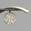 suspension led minimalistes en verre gradation luminaire domestique