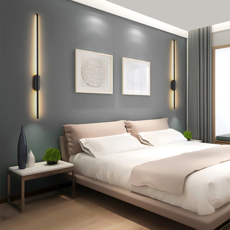 Applique murale LED en or noir - vue 5 sur 10