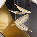 Modern leaf pendant LED vintage lighting