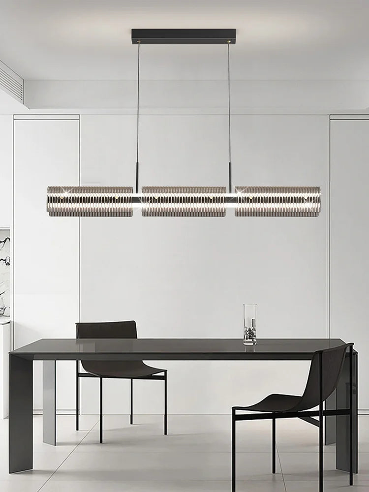 lustre nordique pour éclairage de table et cuisine - vue 4 sur 9