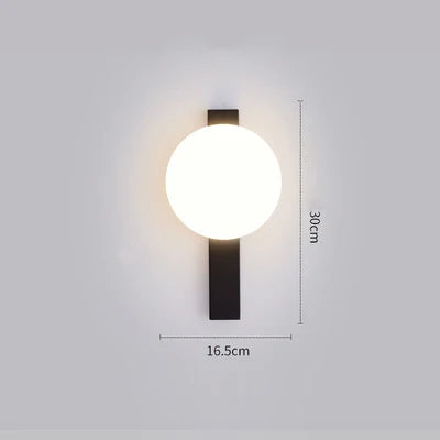 Nordic luxury LED wall lamp - vue 13 sur 14