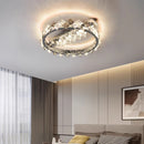 Plafonnier Led suspendu en cristal de luxe