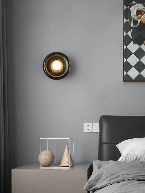 applique murale de luxe moderne en jade led pour hôtel et villa