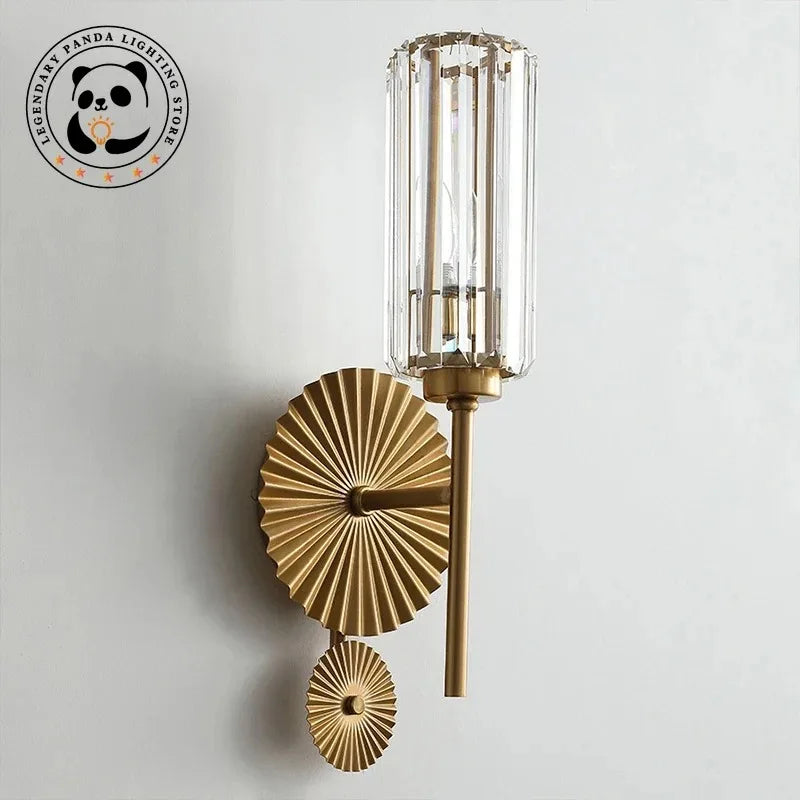Applique murale LED en cristal de luxe postmodernes - vue 5 sur 14