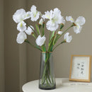 Realistic artificial iris flowers for decoration and floral arrangements