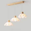 plafonnier led fleur style nordique rétro japonais décoratif 	 2023