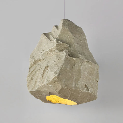 Suspension Design créatif européen Imitation pierre kaki modèle chambre japonaise Wabi Sabi maison chambre
