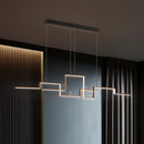 Adjustable modern minimalist LED pendant lights for interior decor