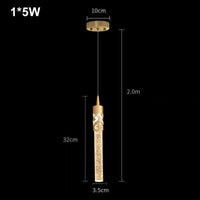Suspension en cristal de luxe pour décoration intérieure
