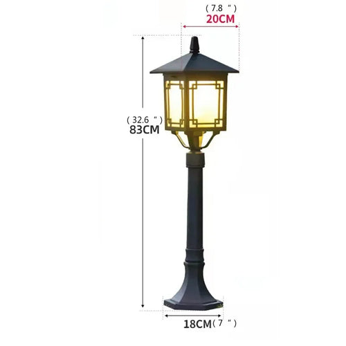 lampe de jardin extérieure led étanche design contemporain pour villa - vue 15 sur 47