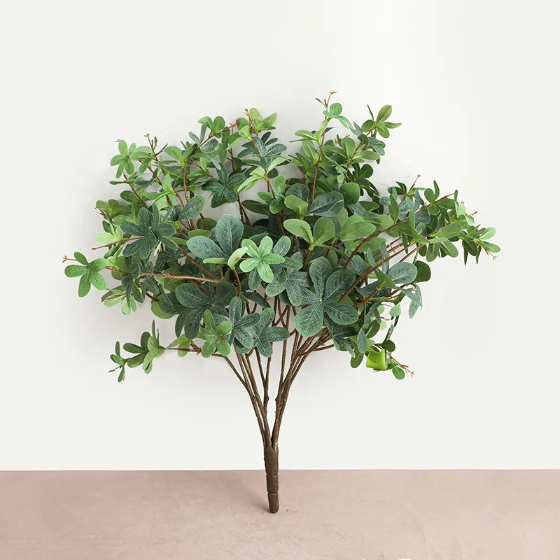 plante verte artificielle suspendue cloche bouquet décoratif pour fête - vue 5 sur 8