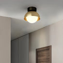 Modern minimalist copper corridor lamp with three colours