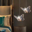 Suspension LED papillon design nordique moderne décoratif d'intérieur