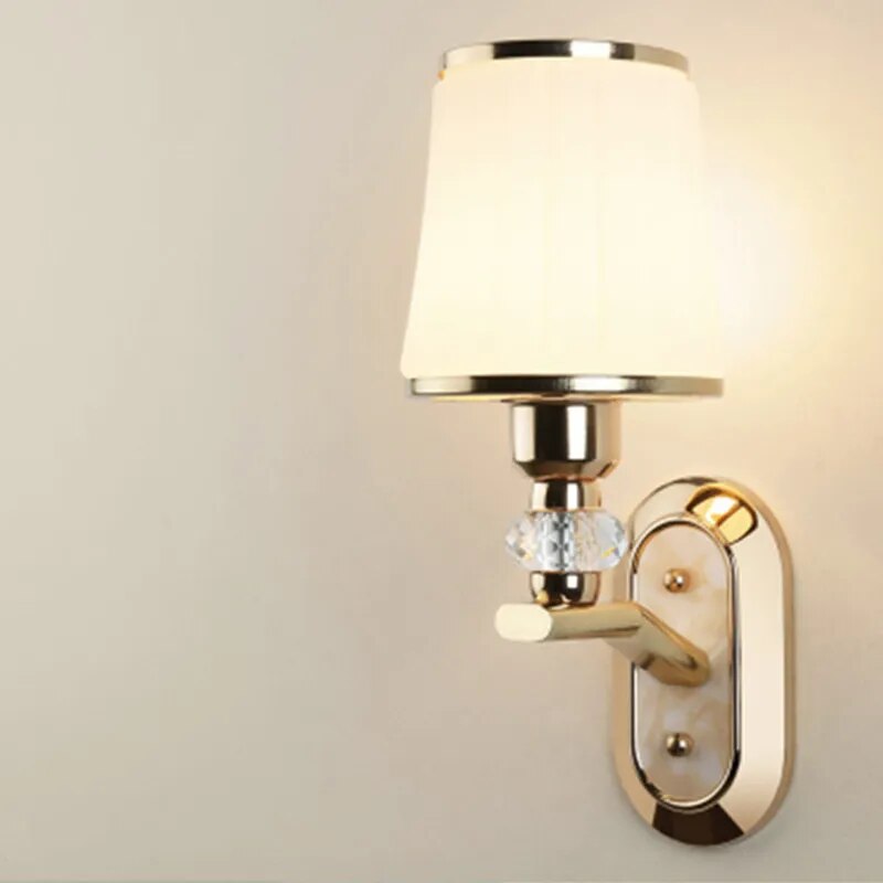 Applique murale LED moderne avec abat-jour en verre - vue 6 sur 10