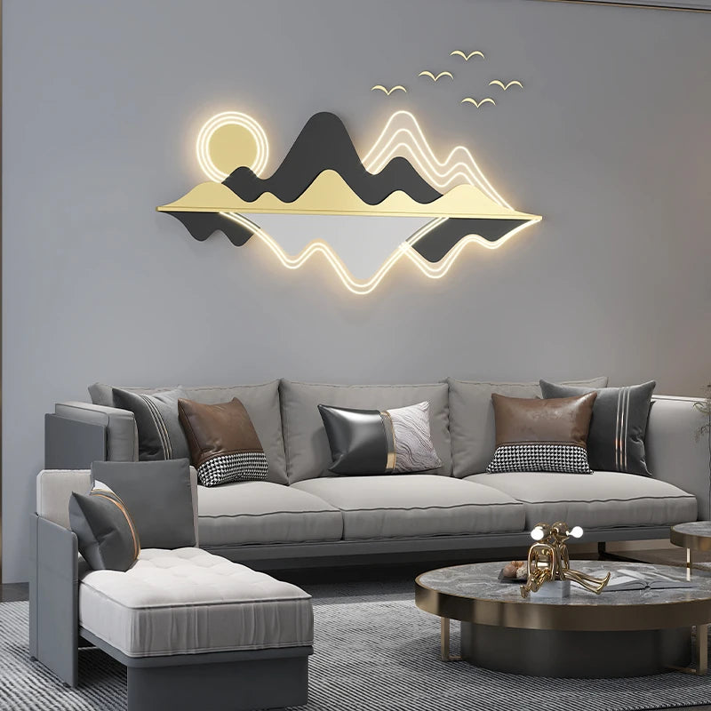 applique murale moderne décorative pour intérieur créatif et élégant