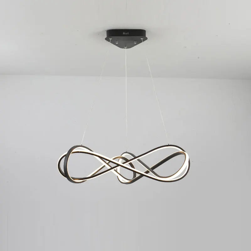 suspension design moderne avec télécommande et courbes élégantes - vue 6 sur 12