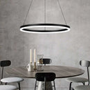 Minimalist Nordic round ring LED pendant lamps