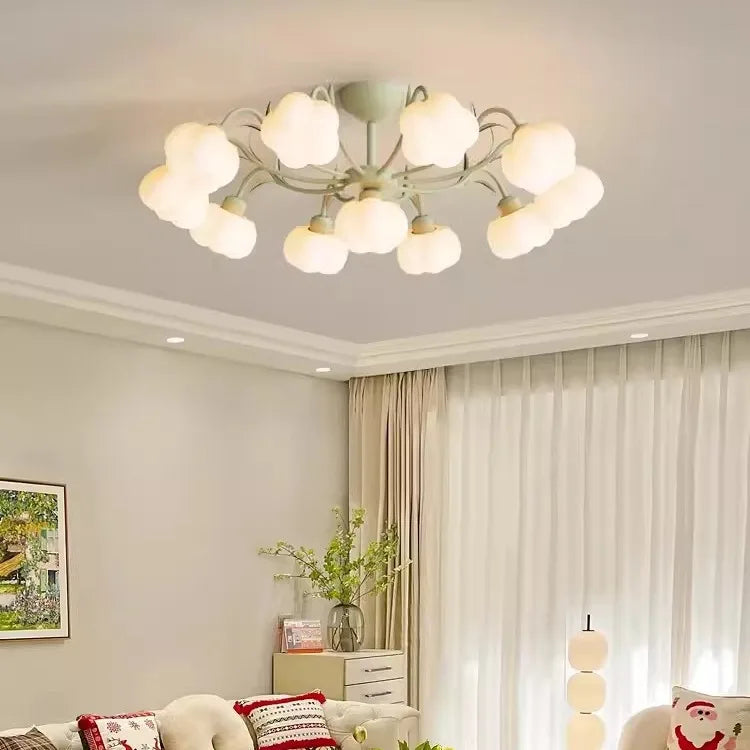 plafonnier nordique personnalisé pour chambre enfant lumineuse et colorée - vue 3 sur 12