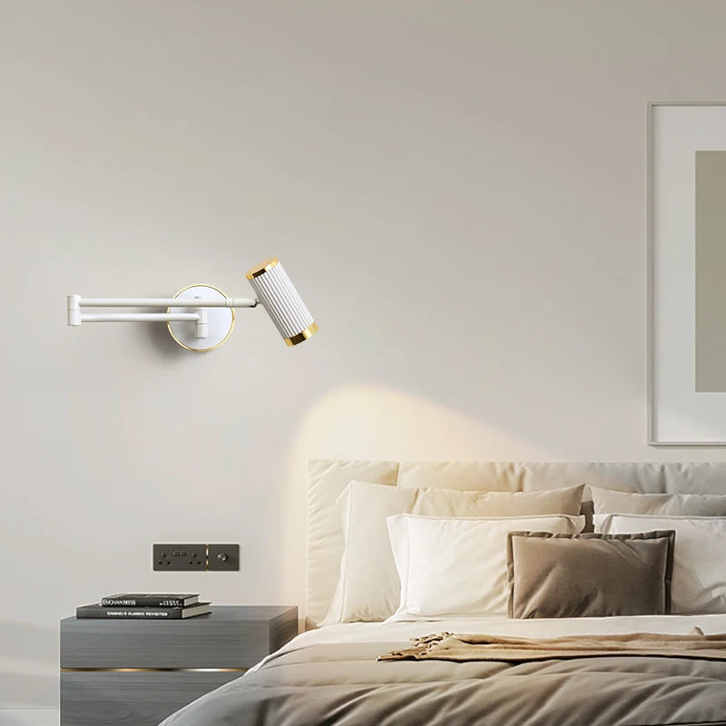 applique murale nordique pliable télescopique avec protection des yeux - vue 5 sur 8