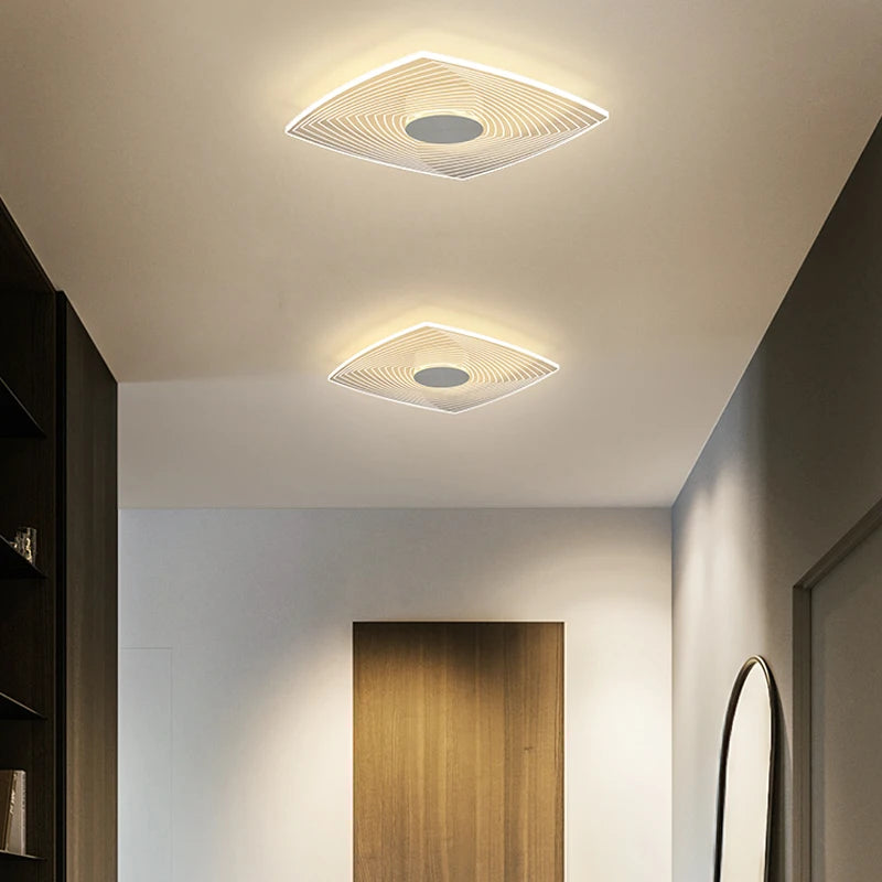Modern minimalist flower-shaped ceiling light - vue 5 sur 21