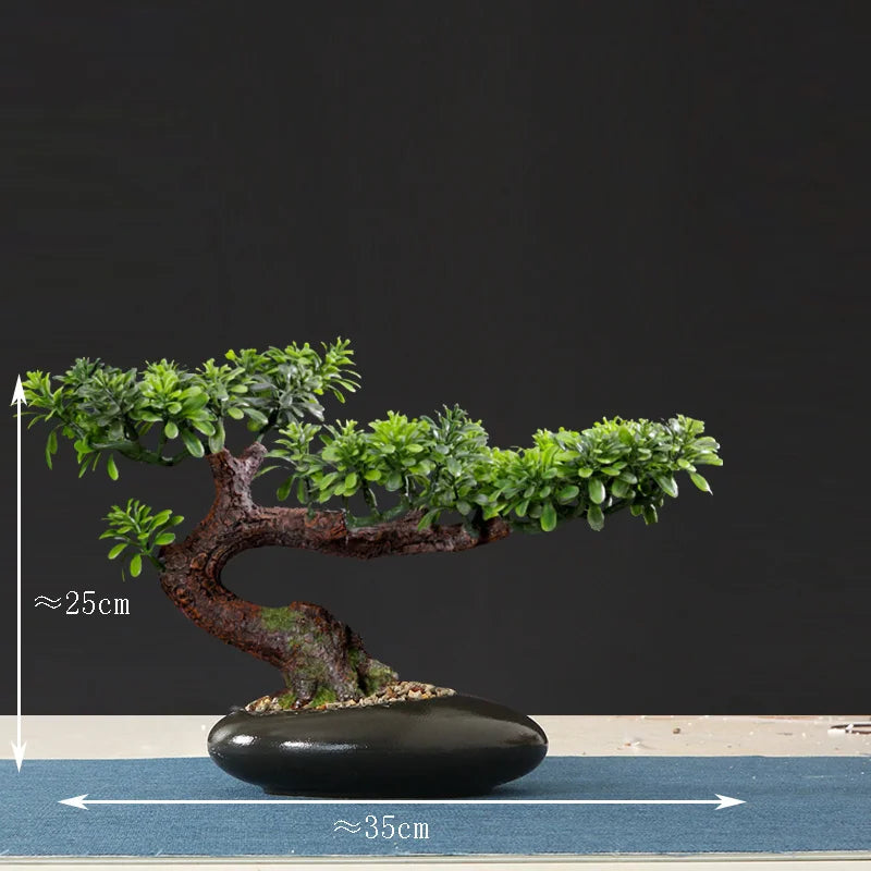 faux arbre bonsaï pour décoration intérieure et aménagement paysager - vue 12 sur 36