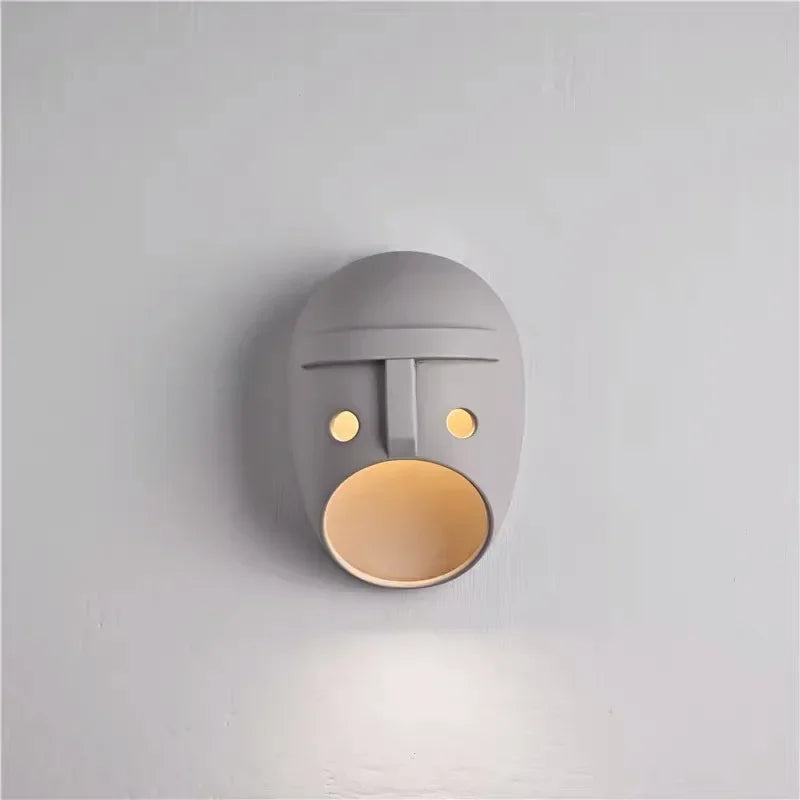 applique murale moderne design néerlandais en résine avec éclairage led - vue 4 sur 11