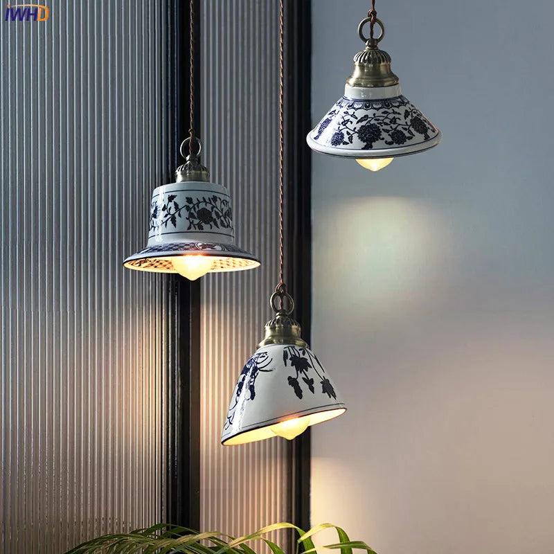 suspension led moderne en céramique pour intérieur maison - vue 2 sur 29
