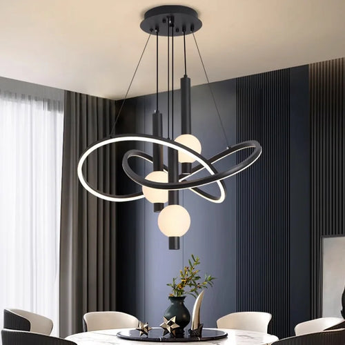 lustre nordique lampes suspendues pour éclairage intérieur